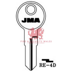 JMA RE-4D Cylinder Key Blank for Renz®