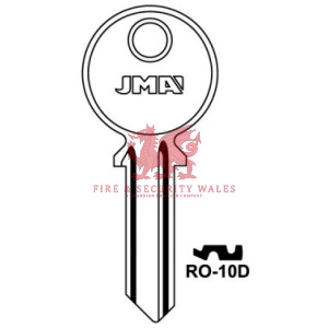 JMA RO-10D Cylinder Key Blank for Ronis®