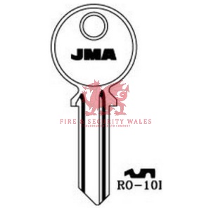 JMA RO-10I Cylinder Key Blank for Ronis®