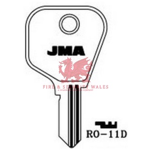 JMA RO-11D Vehicle Key Blank for Ronis®