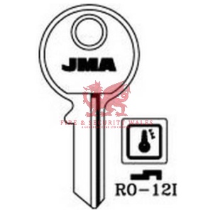 JMA RO-12I Cylinder Key Blank for Ronis®