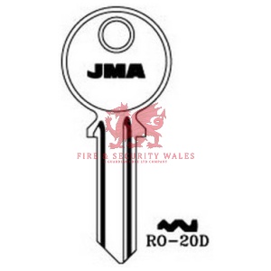 JMA RO-20D Cylinder Key Blank for Ronis®