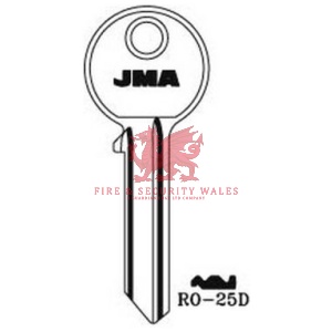 JMA RO-25D Cylinder Key Blank for Ronis®