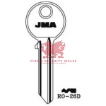 JMA RO-26D Cylinder Key Blank for Ronis®