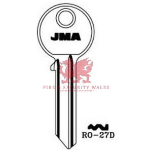 JMA RO-27D Cylinder Key Blank for Ronis®