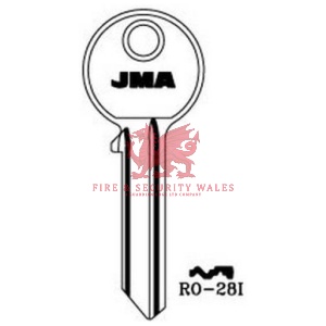 JMA RO-28I Cylinder Key Blank for Ronis®