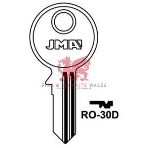 JMA RO-30D Cylinder Key Blank for Ronis®