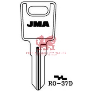 JMA RO-37D Cylinder Key Blank for Ronis®