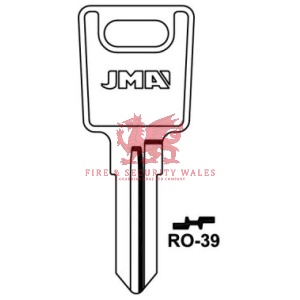 JMA RO-39 Cylinder Key Blank - CC for Ronis®