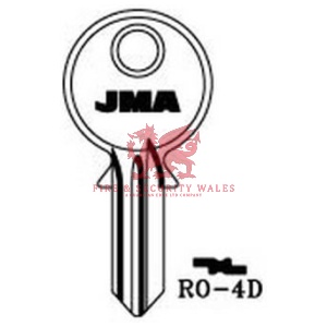 JMA RO-4D Cylinder Key Blank for Ronis®