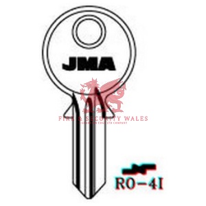 JMA RO-4I Vehicle Key Blank for Ronis®