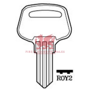 ROY2 Cylinder Key Blank for Royal®