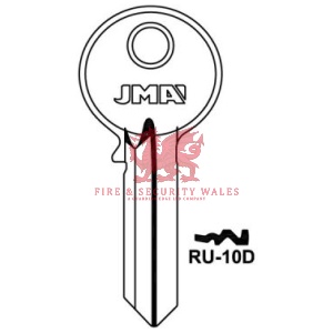 JMA RU-10D Cylinder Key Blank - TM for Ruko®