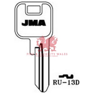 JMA RU-13D Cylinder Key Blank for Ruko®