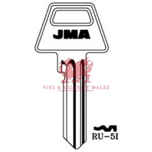 JMA RU-5I Cylinder Key Blank - HT for Ruko®