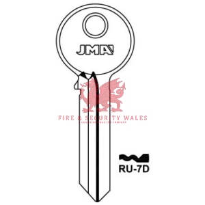 JMA RU-7D Cylinder Key Blank for Ruko®