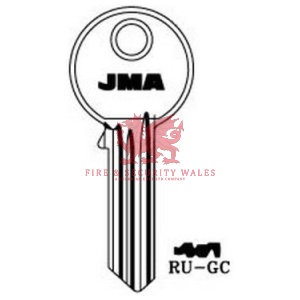 JMA RU-GC Cylinder Key Blank - GC for Ruko®