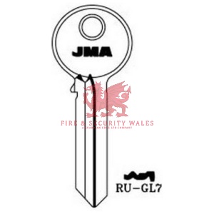 JMA RU-GL7 Cylinder Key Blank - GL for Ruko®