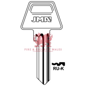 JMA RU-K Cylinder Key Blank - UK for Assa®