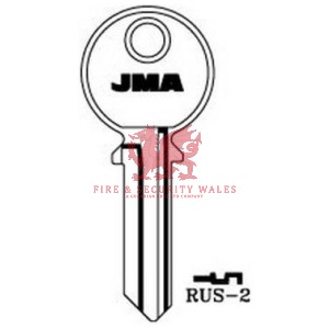 JMA RUS-2 Cylinder Key Blank for Russwin®