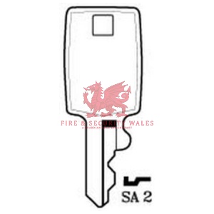 Silca SA 2 House Key Blank