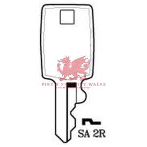 Silca House SA 2R Key Blank