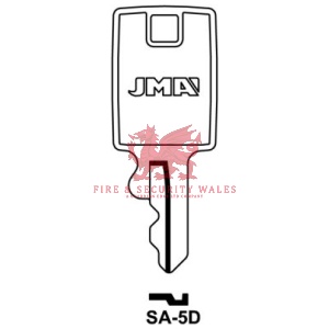 JMA SA-5D Cylinder Key Blank for Samsonite®