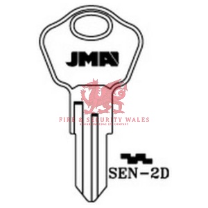 JMA SEN-2D Cylinder Key Blank for Sentry®