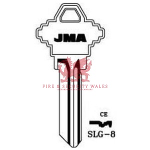 JMA SLG-8 Cylinder Key Blank - CE for Schlage®