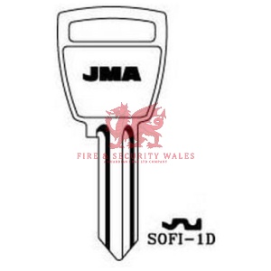 JMA Cylinder Key Blank - SOFI-1D for Sofi®