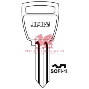 JMA Cylinder Key Blank - SOFI-1I for Sofi®