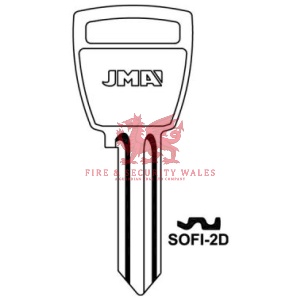 JMA Cylinder Key Blank - SOFI-2D for Sofi®