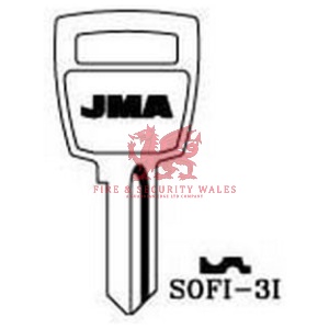 JMA Cylinder Key Blank - SOFI-3I for Sofi®