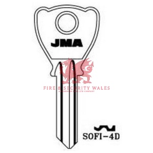 JMA Cylinder Key Blank - SOFI-4D for Sofi®