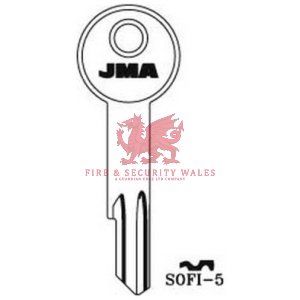 JMA Cylinder Key Blank - SOFI-5 for Sofi®