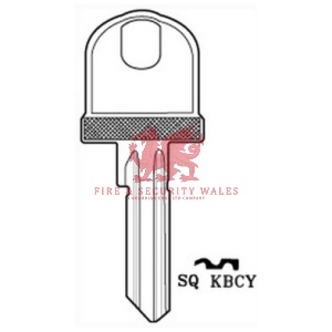 Squire® SQ KBCY Cylinder Key Blank