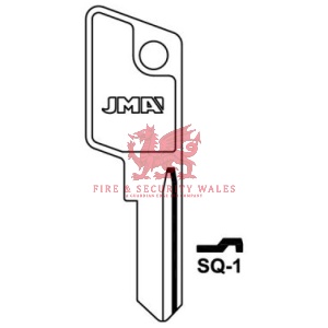 JMA SQ-1 Cylinder Key Blank for Squire®