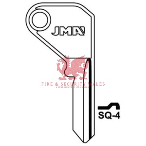 JMA SQ-4 Cylinder Key Blank for Squire®