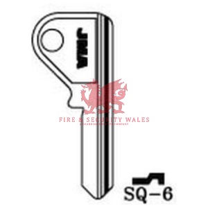 JMA SQ-6 Cylinder Key Blank for Squire®