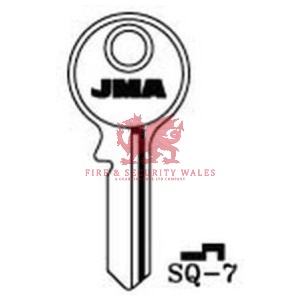 JMA SQ-7 Cylinder Key Blank for Squire®