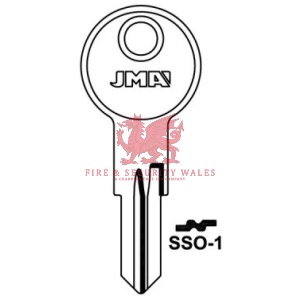 JMA SSO-1 Cylinder Key Blank for Siso®