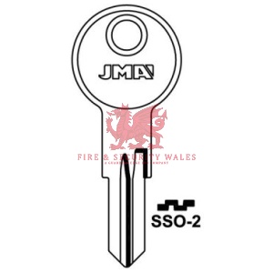 JMA SSO-2 Cylinder Key Blank for Siso®