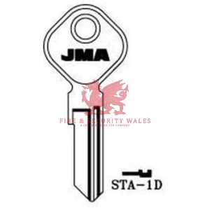 JMA STA-1D Cylinder Key Blank for Star®