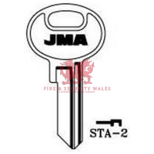 JMA STA-2 Cylinder Key Blank for Star®