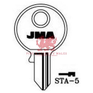 JMA STA-5 Cylinder Key Blank for Star®